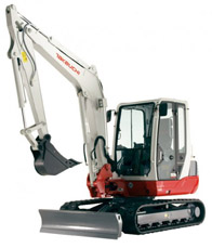 TAKEUCHI 5 TON MINI EXCAVATOR Image