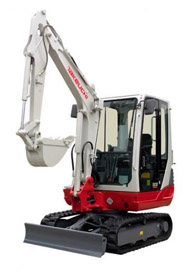 TAKEUCHI 3 TON MINI EXCAVATOR Image