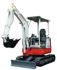 TAKEUCHI 2.5 TON MINI EXCAVATOR Image