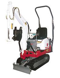 TAKEUCHI 0.8 TON MICRO EXCAVATOR Image